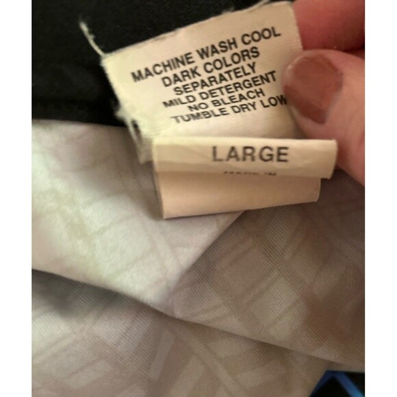 Official Sports International Nisoa Soccer Referee shirt Blue Men's SZ L  jersey - Picture 4 of 7